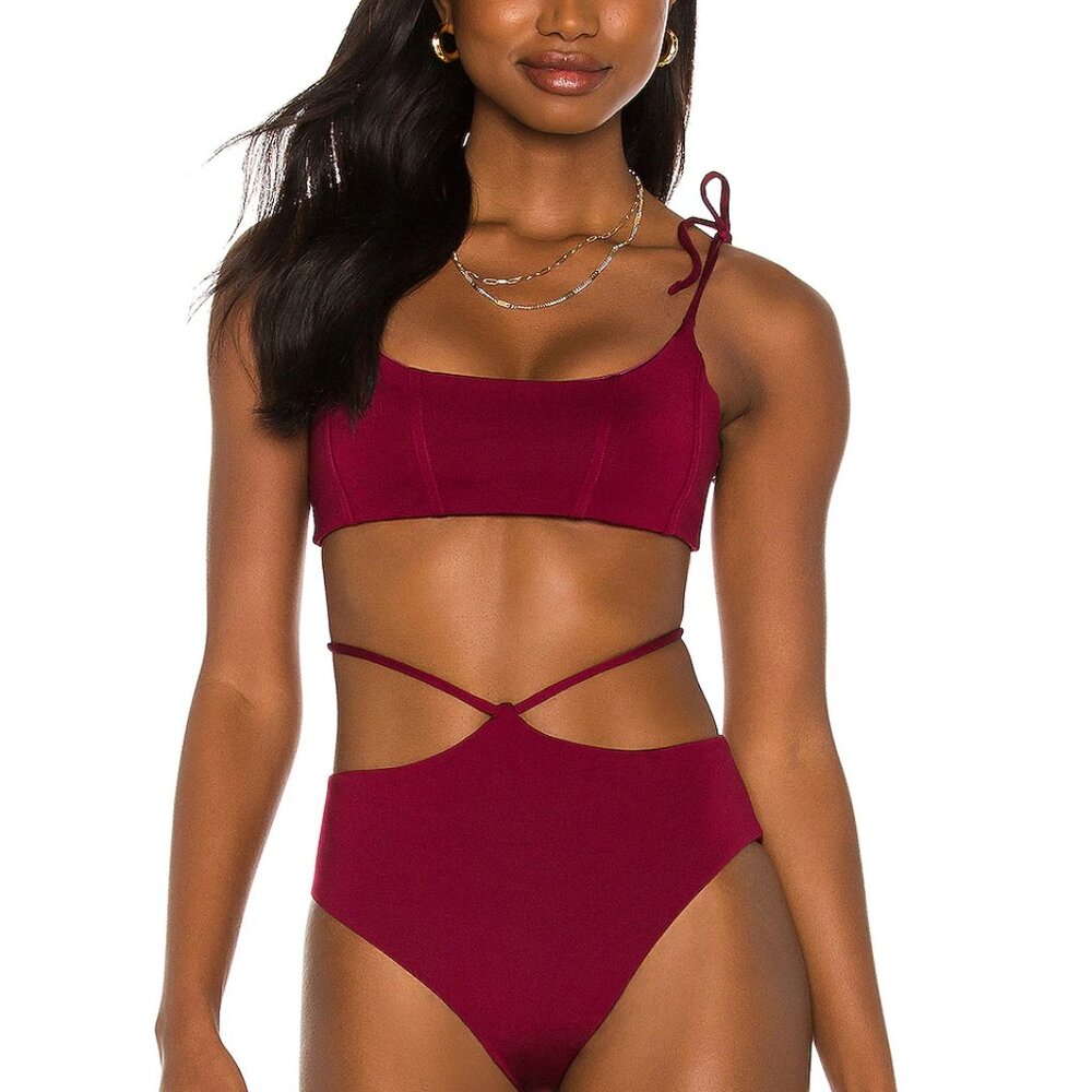 Agua Bendita Genoveva Leva Bikini Top Size XL | NWT | Colombian Swimwear